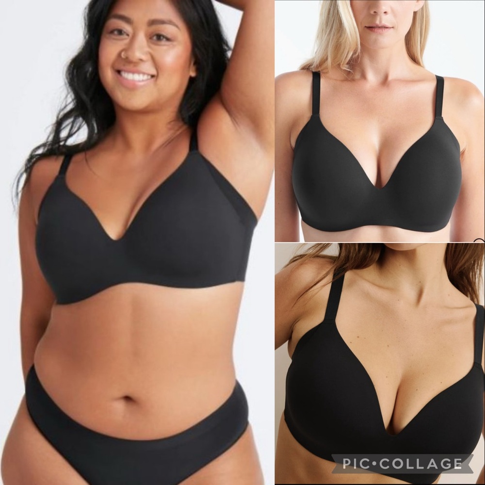Knix Black WingWoman Contour Bra 36H or 7+++
